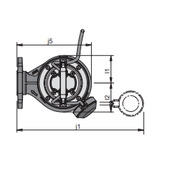Calpeda GQVM 50-13 Pompe de relevage pour eaux chargées