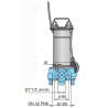 Pompe dilacératrice Calpeda GQGM 6-18 – Eaux usées 13,2 m³/h