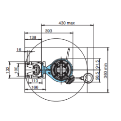 Pompe dilacératrice Calpeda GQGM 6-18 – Eaux usées 13,2 m³/h