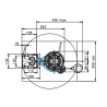Calpeda GQGM 6-25 – Pompe broyeur eaux usées 25 m HMT