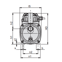Calpeda META SMALL – Pompe auto-amorçante vitesse variable 5 m³/h