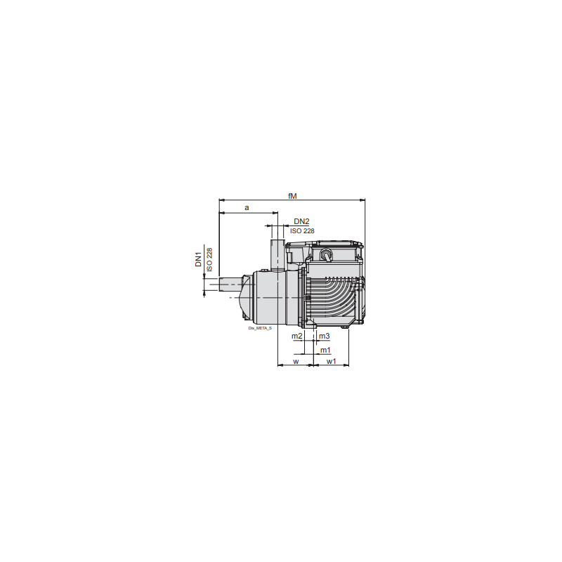 Calpeda META SMALL – Pompe auto-amorçante vitesse variable 5 m³/h