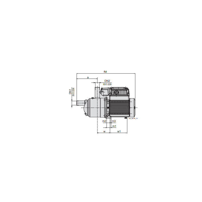Pompe Calpeda META – Auto-amorçante inox vitesse variable