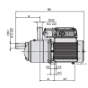 Pompe Calpeda META – Auto-amorçante inox vitesse variable