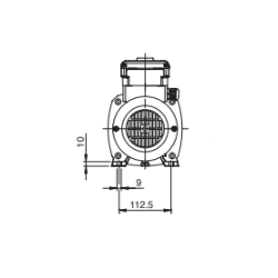 Pompe surpression Calpeda E-MXPM 404 – Compacte 6,5 m³/h
