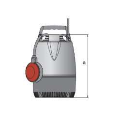 Pompe immergée pour eau de pluie Calpeda MPM 203 – 5 m³/h, 0,37 kW
