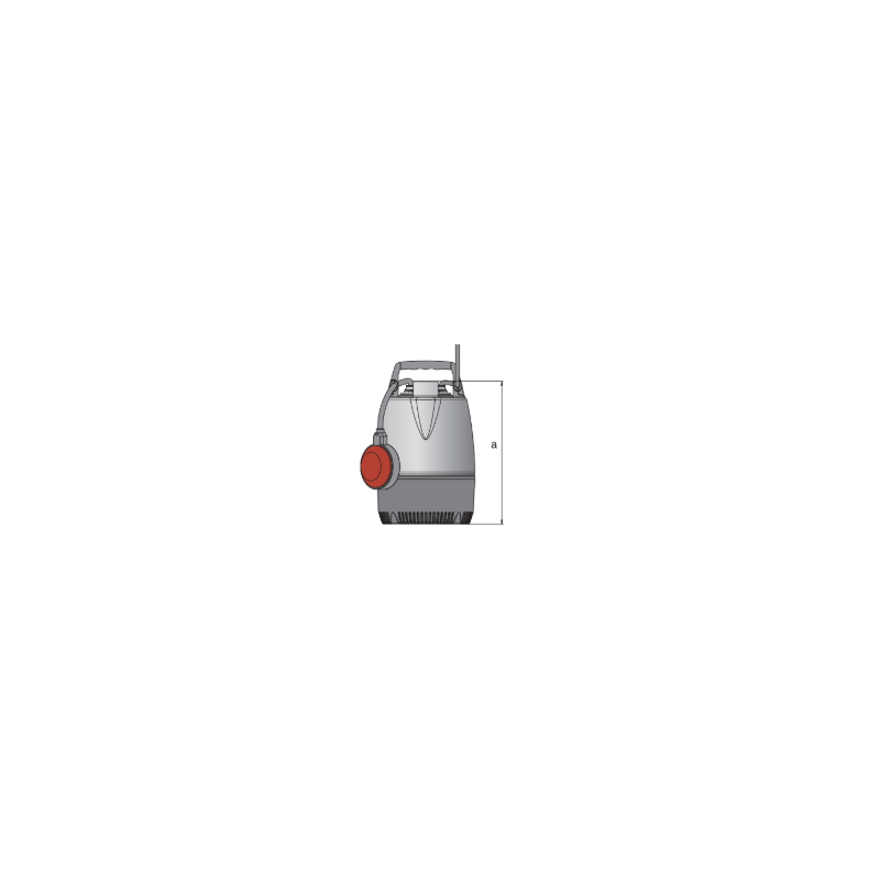 Pompe immergée pour eaux pluviales Calpeda MPM 204 – 5 m³/h, 0,45 kW