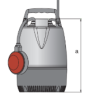Pompe immergée pour eaux pluviales Calpeda MPM 204 – 5 m³/h, 0,45 kW