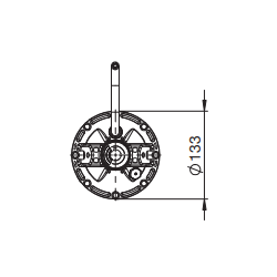 Calpeda E‑MPSM 305 SQ – pompe submersible automatique 0,75 kW