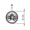 Calpeda E‑MPSM 305 SQ – pompe submersible automatique 0,75 kW