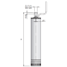 Calpeda E‑MPSM 305 SQ – pompe submersible automatique 0,75 kW