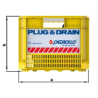 Pompe vide-cave PLUG&DRAIN Pedrollo – Kit anti-inondation 9 m³/h