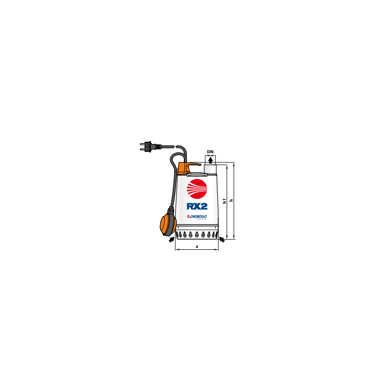 Pompe vide-cave inox pour eaux claires – 13,2 m³/h
