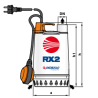 Pompe vide-cave inox pour eaux claires – 13,2 m³/h