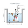Pompe vide-cave inox pour eaux claires – 13,2 m³/h