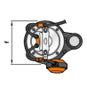 Pompe de relevage fonte pour eaux claires et légèrement sales – 18 m³/h
