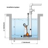 Pompe de relevage fonte pour eaux claires et légèrement sales – 18 m³/h