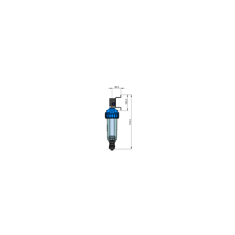 Réacteur UV GERMI ULTRA 500 E – Débit 800 l/h – Lampe 11 W