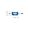 Réacteur UV 25W avec filtre 50μm pour désinfection eau domestique – 2 m³/h