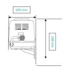 Réacteur UV LED compact sans mercure pour eau potable – 4 L/min