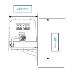 Réacteur UV LED sans mercure pour eau potable – 3 L/min, 230 V