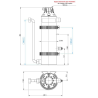 Réacteur UV compact pour désinfection de l'eau – 3,2 m³/h