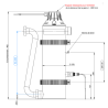 Réacteur UV 95 W – Désinfection d’eau jusqu’à 8,8 m³/h – UVPLUS W95