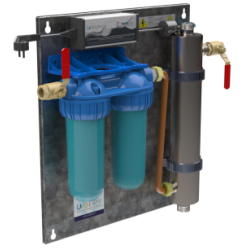 Réacteur UV avec double filtration intégrée – 2,3 m³/h