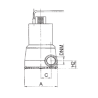 Pompe submersible manuelle NOVA 200 MNA 12 m³/h