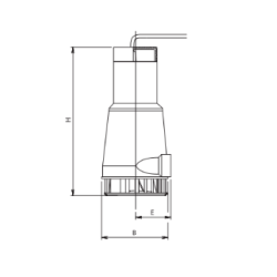 Pompe automatique NOVA 600 MA eaux usées 15 m³/h