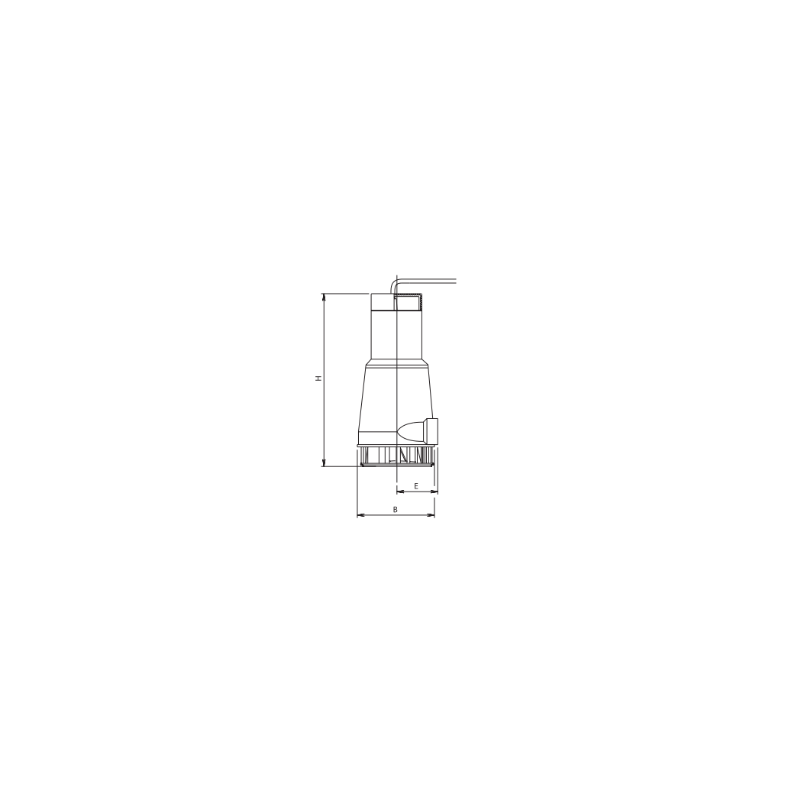 Pompe automatique NOVA 600 MA eaux usées 15 m³/h