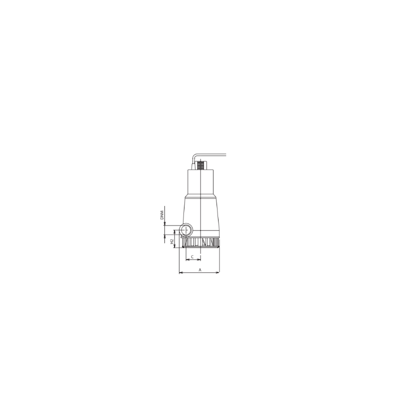 Pompe automatique NOVA 600 MA eaux usées 15 m³/h