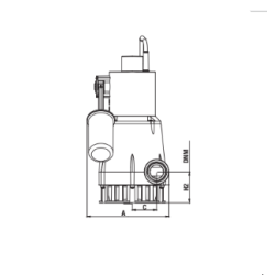 Pompe automatique NOVA 600 MA eaux usées 15 m³/h