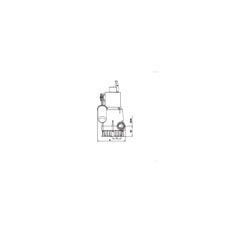 Pompe automatique NOVA 600 MA eaux usées 15 m³/h