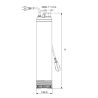 DAB PULSAR 40/50 MA – Pompe de forage 4,8 m³/h, HMT 56 m