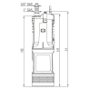 Pompe immergée automatique DAB DIVERTRON 900 – relevage eau claire, 4,8 m³/h