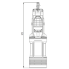 Pompe immergée automatique DAB DIVERTRON 900 – relevage eau claire, 4,8 m³/h