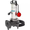 Pompe submersible eaux usées 24 m³/h avec flotteur