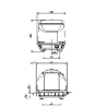 Compresseur air membrane silencieux 50 L/min – Secoh JDK-C-80