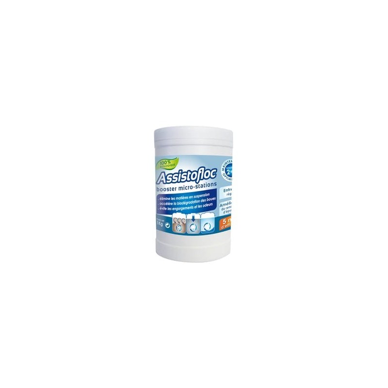 Agent floculation pour microstation 1 kg