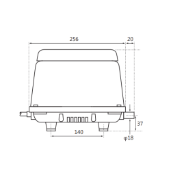 Compresseur d'air à membrane HP-200 - HIBLOW