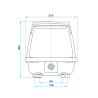 Compresseur pour microstation 100 L/min – Nitto Kohki LA-100A