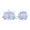 Compresseur pour microstation 80 L/min – Nitto Kohki LA-80B